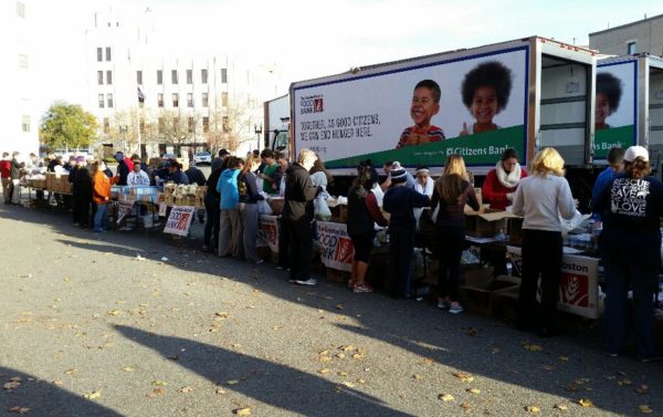 After three pantries closed in Lynn last year, Lauren helped organize a temporary mobile market to serve families in Lynn who struggle to afford enough healthy food for their families.