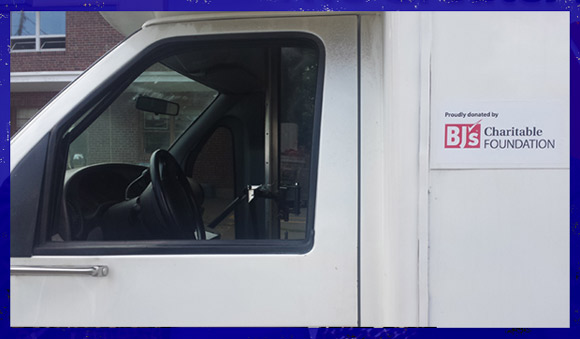This van provided by BJ’s Charitable Foundation has increased Bread of Life's ability to access and distribute healthy food to their clients.
