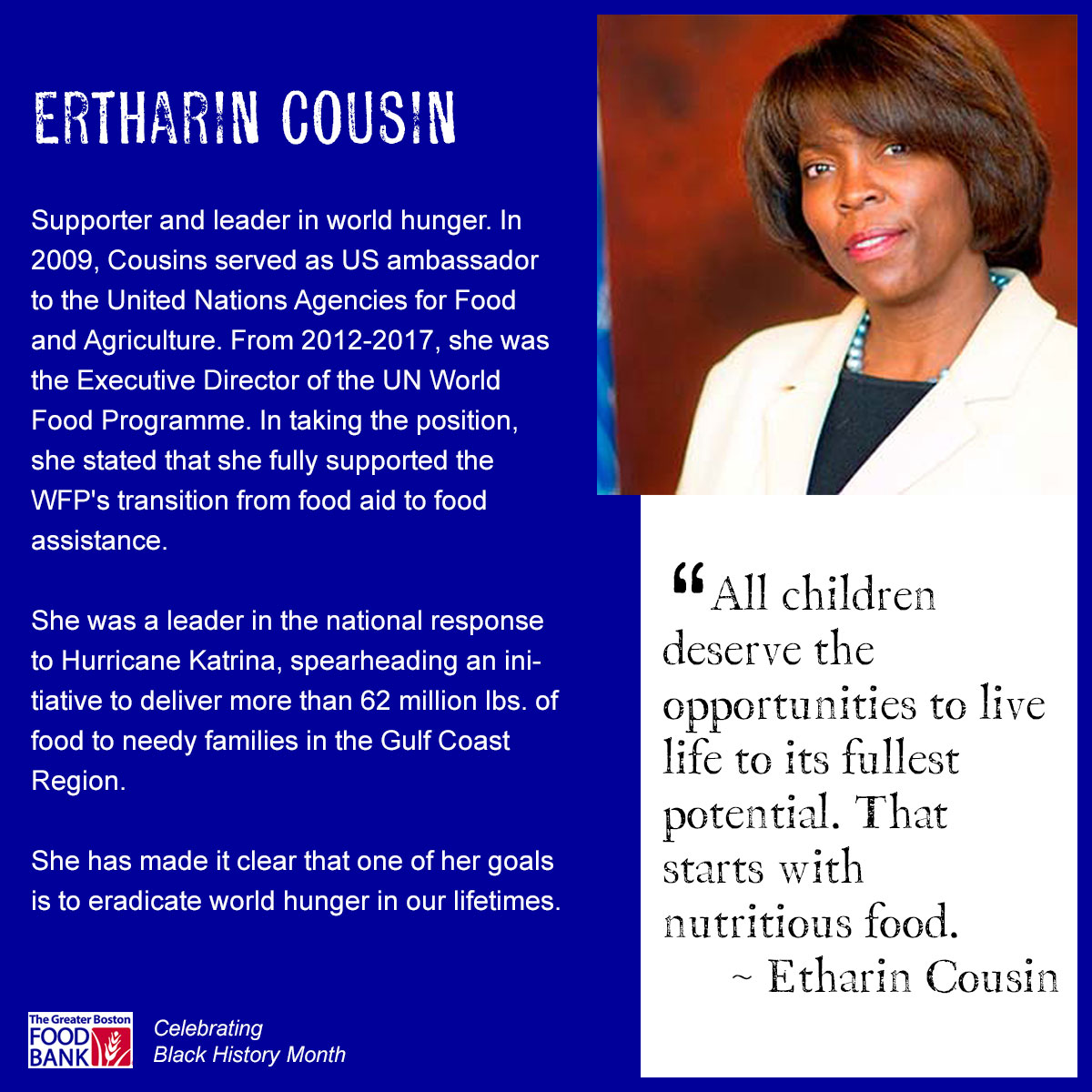 Ertharin Cousin