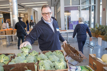 GBFB’s Mobile Market at the Northern Essex Community College in Lawrence