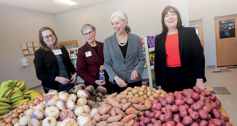 Celebrating the opening of Mystic Community Market