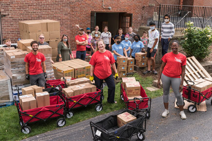 The Healthy Waltham staff and volunteers