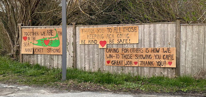 Signs of encouragement in Nantucket