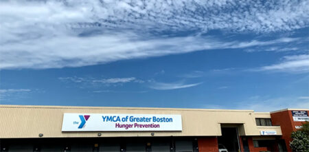 Outside view of YMCA Boston