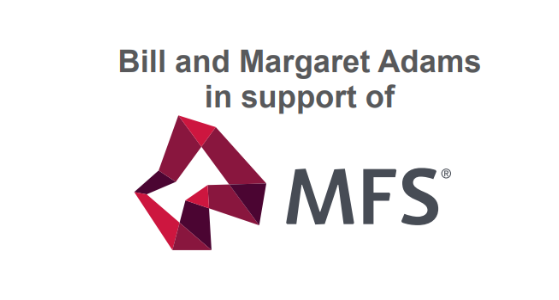 Bill and Margaret Adams in support of MFS Investments